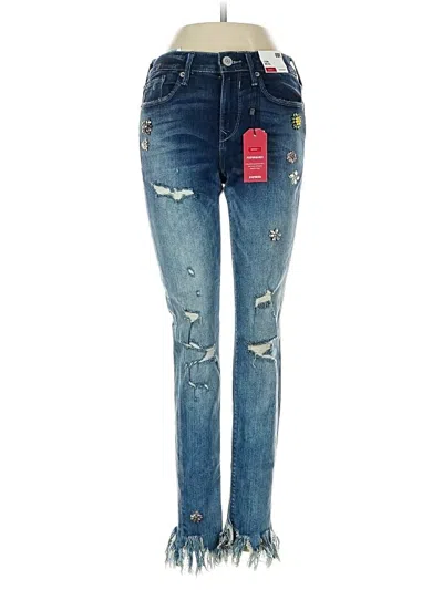 Pre-owned Express Jeans In Blue