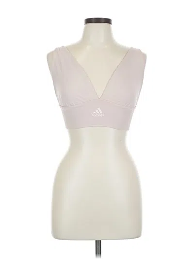Pre-owned Adidas Originals Sports Bra In White