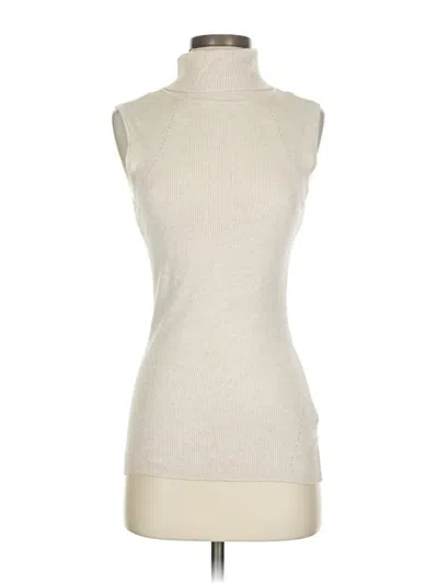 Pre-owned White House Black Market Sweater Vest In White