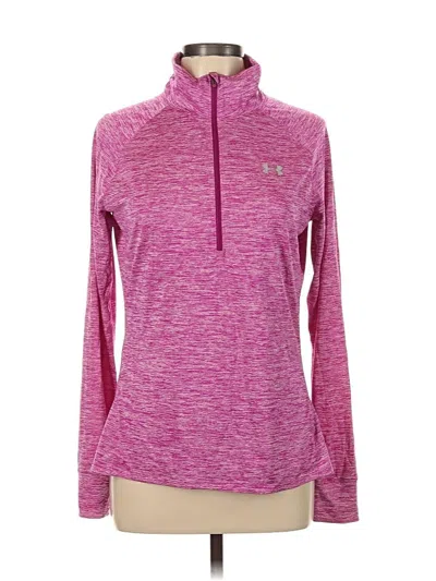 Pre-owned Under Armour Long Sleeve T-shirt In Pink