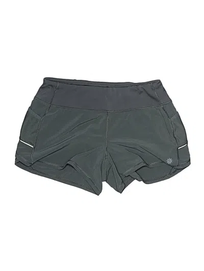 Pre-owned Athleta Athletic Shorts In Green
