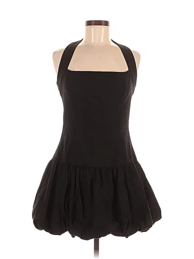 Pre-owned Reformation Cocktail Dress In Black