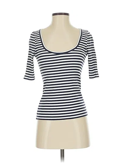 Pre-owned Faherty 3/4 Sleeve T-shirt In White