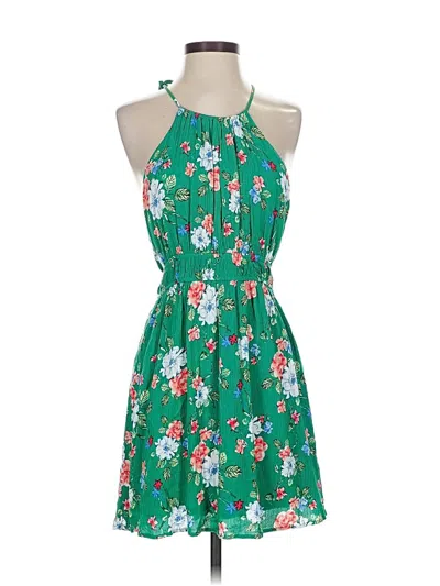 Pre-owned Gilli Casual Dress In Green