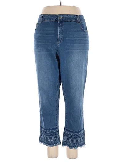 Pre-owned Jones New York Jeans In Blue