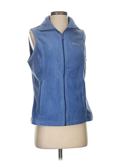 Pre-owned Columbia Vest In Blue