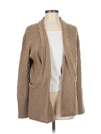Pre-owned Brixon Ivy Cardigan Sweater In Brown