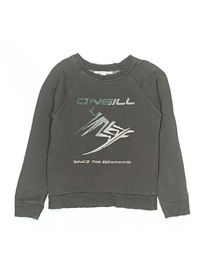 Pre-owned O'neill Kids' Sweatshirt In Gray