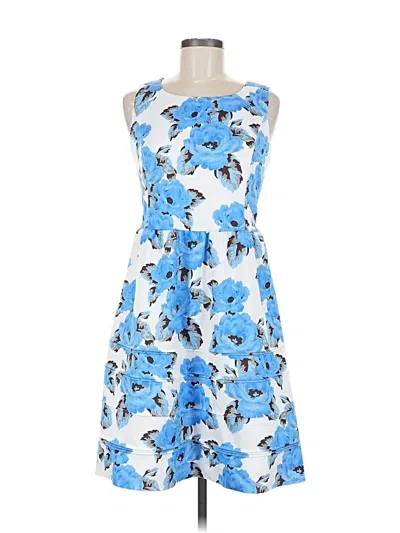 Pre-owned Inc International Concepts Cocktail Dress In Blue