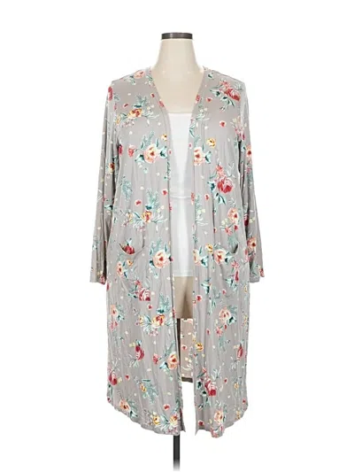 Torrid Kimono In Gray