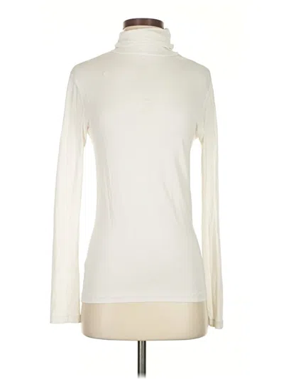 Pre-owned Filippa K Long Sleeve Turtleneck In White