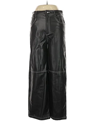 Pre-owned Very J Casual Pants In Black