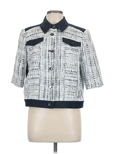 Pre-owned Elie Tahari Jacket In Blue