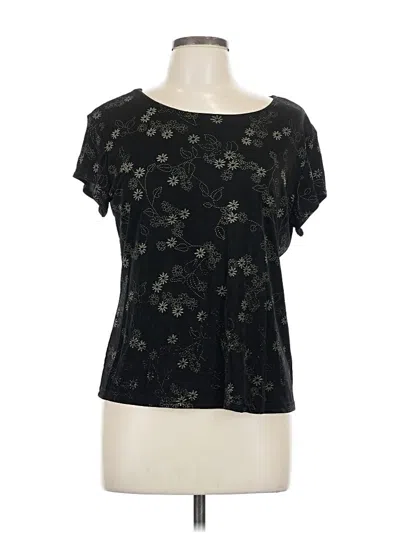 Pre-owned Briggs New York Short Sleeve T-shirt In Black