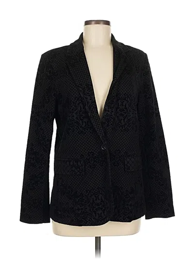 Pre-owned Nanette Lepore Blazer Jacket In Black