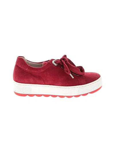 Pre-owned Gabor Sneakers In Red