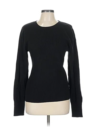 Pre-owned Gap Long Sleeve T-shirt In Black