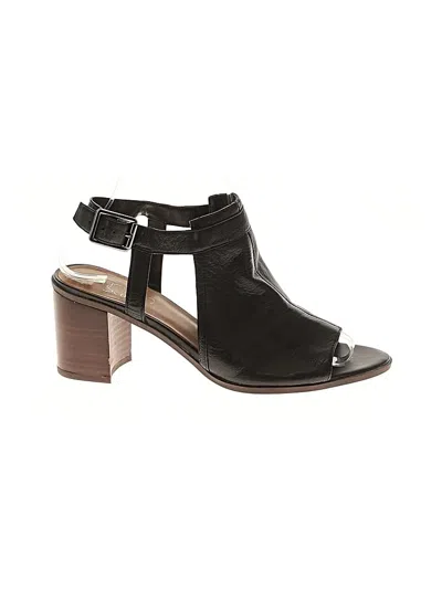 Pre-owned Franco Sarto Sandals In Black