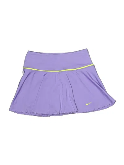 Pre-owned Nike Active Skort In Purple