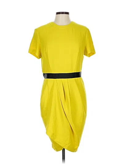 Pre-owned Asos Design Casual Dress In Yellow