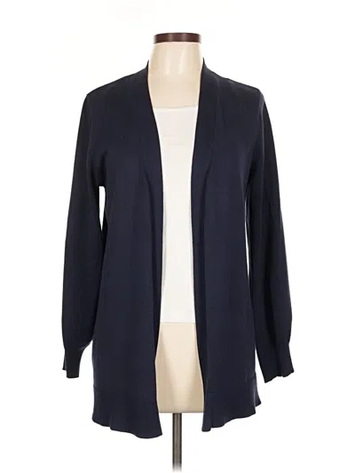 Pre-owned 89th & Madison Cardigan Sweater In Blue