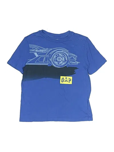 Pre-owned Gap Kids' Short Sleeve T-shirt In Blue