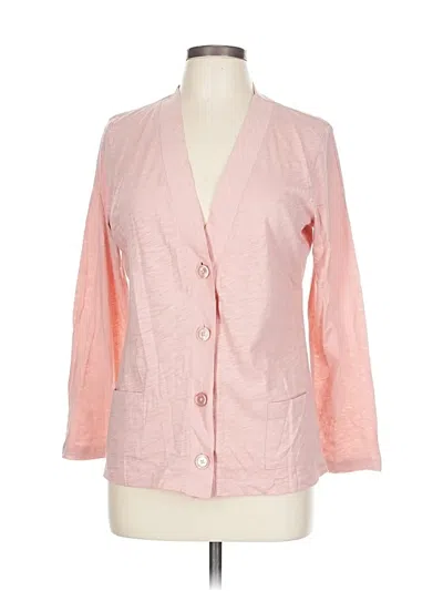 Pre-owned Talbots Kimono In Pink