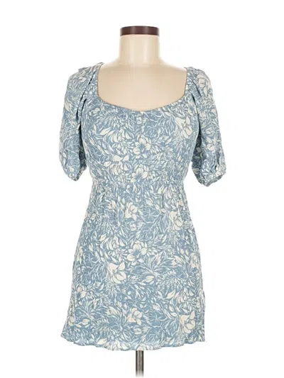 Pre-owned Fashion Nova Casual Dress In Blue