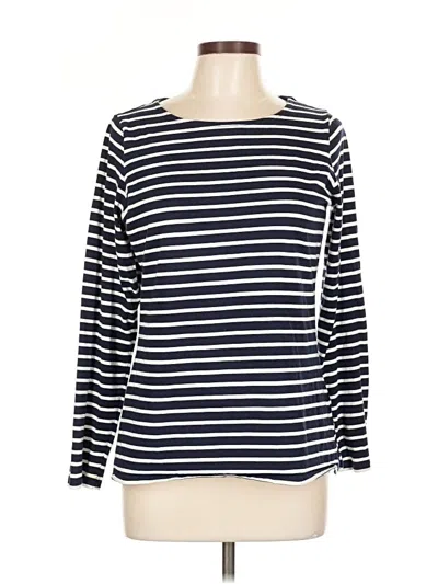 Pre-owned Boden Long Sleeve T-shirt In Blue