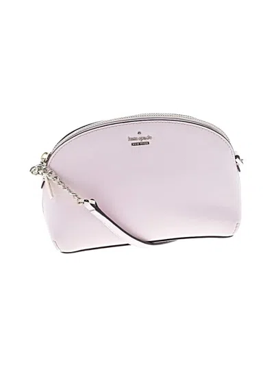 Pre-owned Kate Spade New York Leather Crossbody Bag In Pink