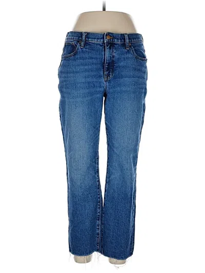 Pre-owned J.crew Factory Store Jeans In Blue
