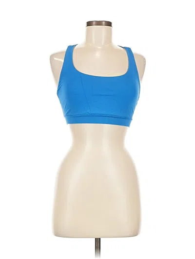 Pre-owned Lululemon Athletica Sports Bra In Blue