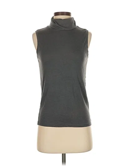 Pre-owned Banana Republic Factory Store Sleeveless T-shirt In Gray