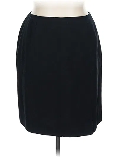 Pre-owned Jones New York Casual Skirt In Black