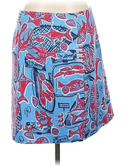 Pre-owned Talbots Casual Skirt In Blue