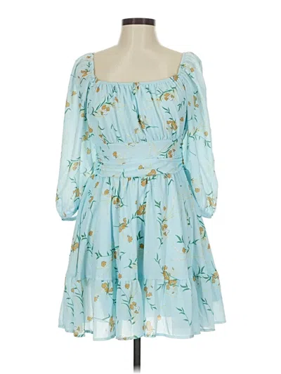 Pre-owned Exlura Cocktail Dress In Blue