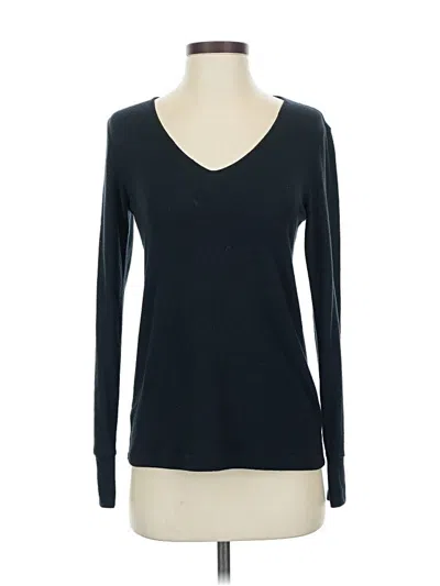 Pre-owned Lna Long Sleeve T-shirt In Blue