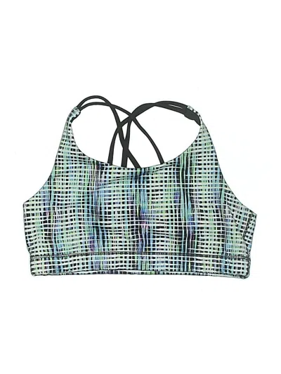 Pre-owned Athleta Girl Kids' Tank Top Green Halter Neckline Tops