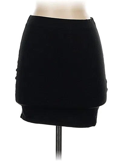 Pre-owned Garage Casual Skirt In Black