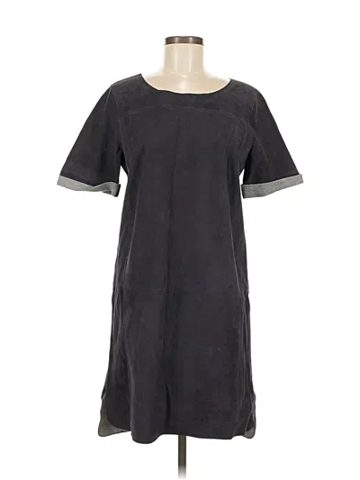 Pre-owned Vince Casual Dress In Gray