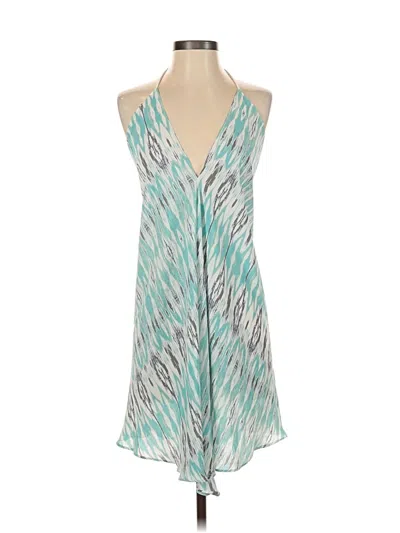 Pre-owned Mahina Casual Dress In Blue