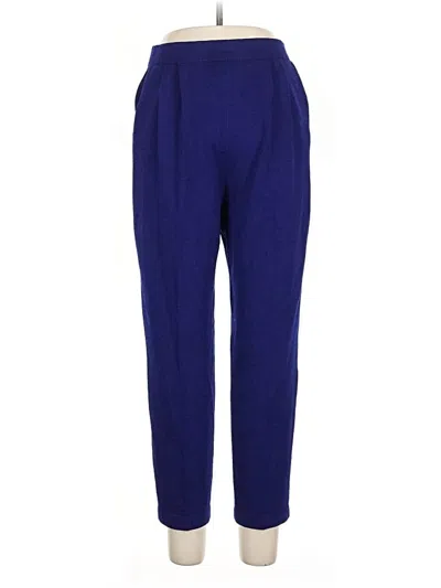Pre-owned St. John By Marie Gray Casual Pants In Blue