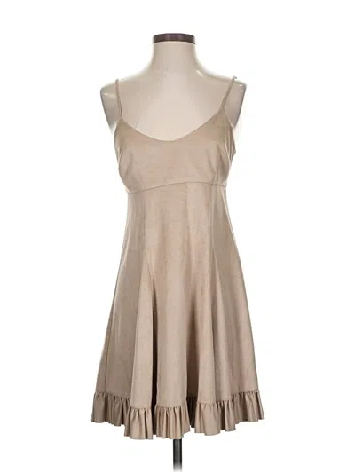 Pre-owned Bcbgeneration Casual Dress In Brown