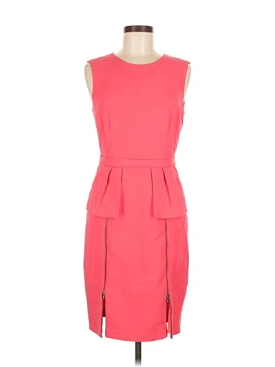 Pre-owned Bcbgmaxazria Cocktail Dress In Pink