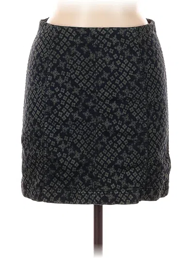 Pre-owned Free People Casual Skirt In Gray