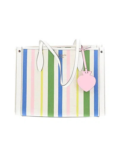 Pre-owned Kate Spade New York Tote Bag In White