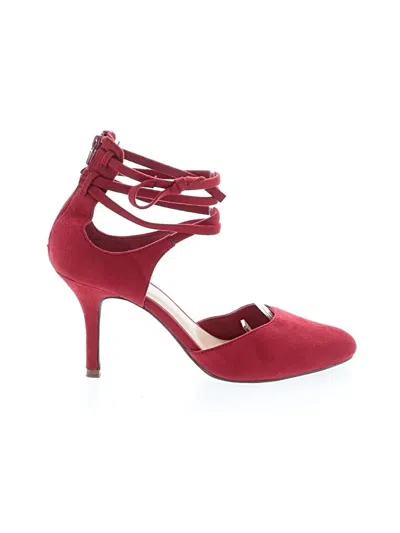 Pre-owned Impo Heels In Red