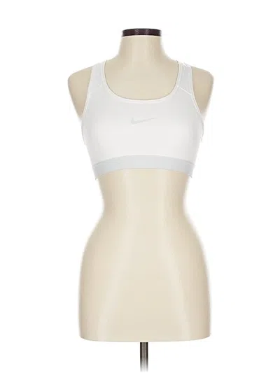 Pre-owned Nike Sports Bra In White