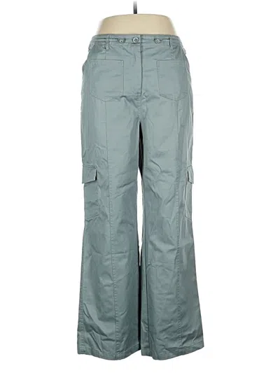 Pre-owned Happily Grey Casual Pants In Blue