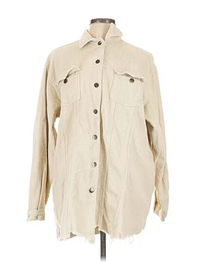 Pre-owned Pol Coat In White